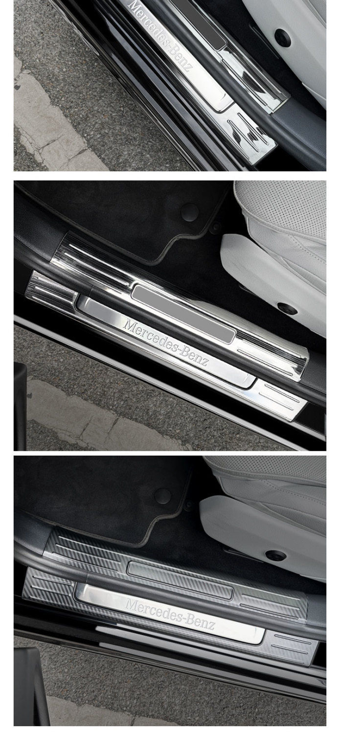 SuitabLE for 2024 MErcEdEs-bEnz E-cLass E300L Door SiLL Strip Trunk Guard ModifiEd DEcorativE E260 WELcomE PEdaL SuppLiEs