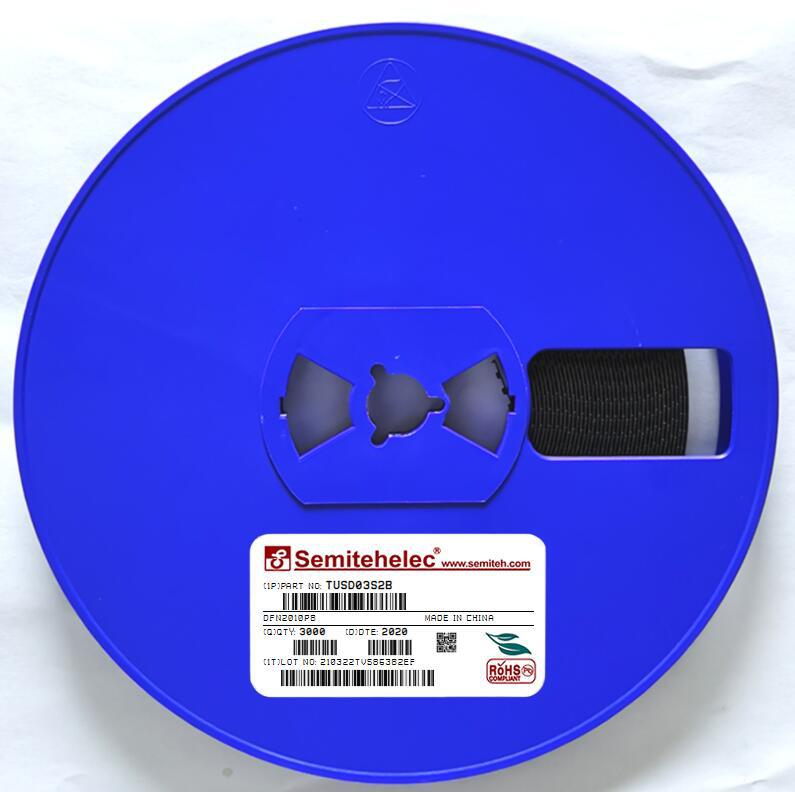 TUSD03S2B ESD/TVS二极管 DFN2010P8 SEMITEH 全新原装正品