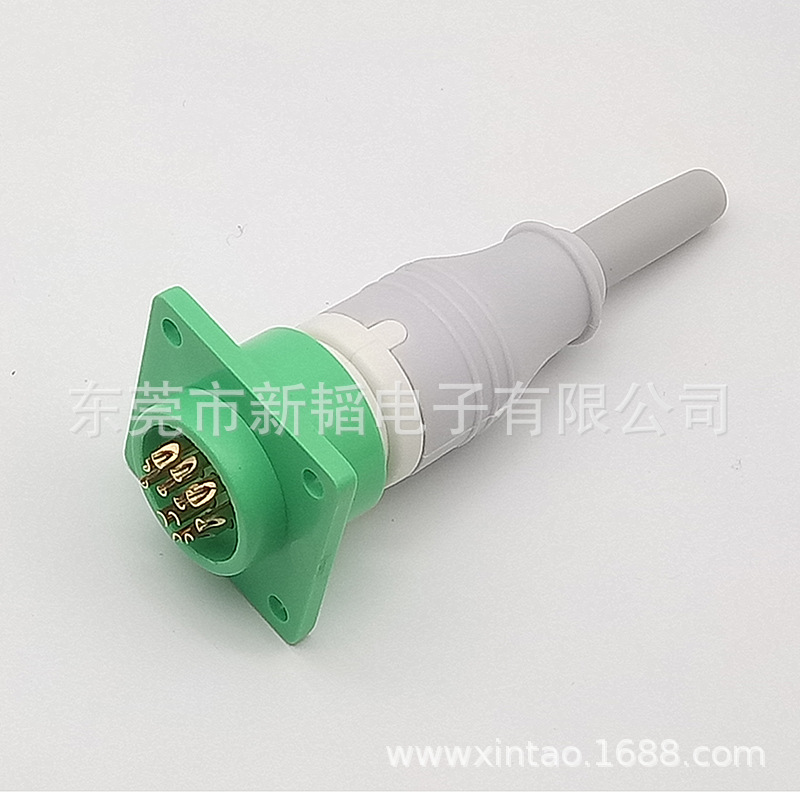 The cable is suitable for 12-pin sensor male and female plugs to plug in and seat the cable connection line monitor ECG lead line main power