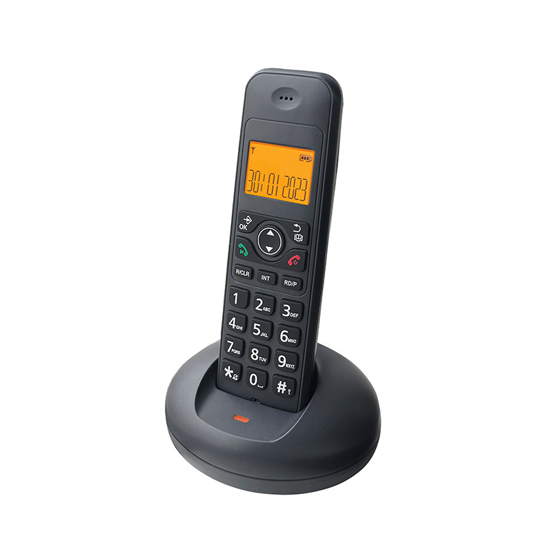 Teléfono Inalámbrico Digital D1006 con Botones Grandes, para el Hogar, Negocios u Oficina, de Baja Radiación, Disponible en Existencia