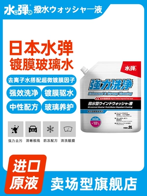 Glass agent – water-repellent coating glass water, suitable