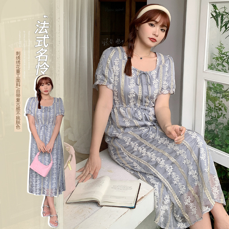  夏  XL-5XL 大きいサイズ ワンピース