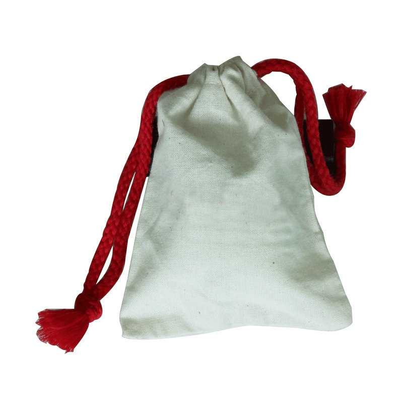 厂家供应 棉布束口袋抽绳设计收纳袋 简约便携可印LOGO礼品布袋