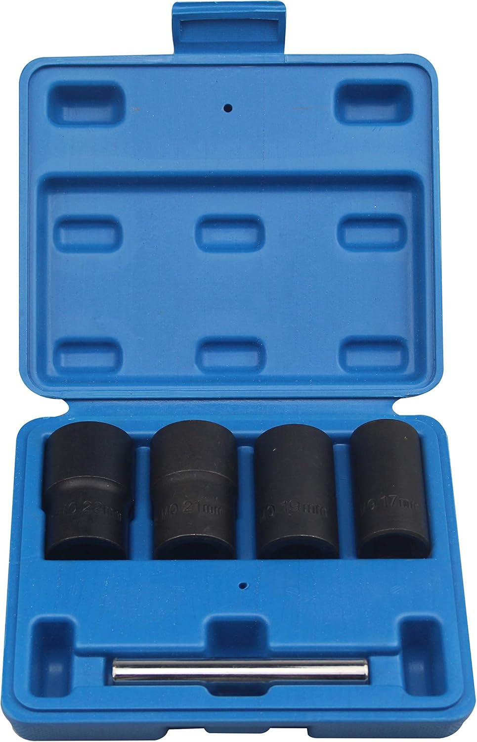 Chrome-Molybdenum Steel 6-Piece Set of Anti-Loosening Socket Tools, Spiral Anti-Loosening Socket, Anti-Loosening Socket Nut Extractor Cr-Mo