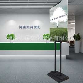 注水防风kt板展示架 双/斜面立式支架pop指示立牌广告牌宣传架子