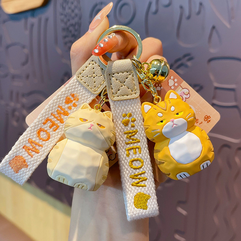 Мультяшные оригинальные трендовые модные ключи от машины, брелок, подвеска