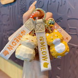 Мультяшные оригинальные трендовые модные ключи от машины, брелок, подвеска