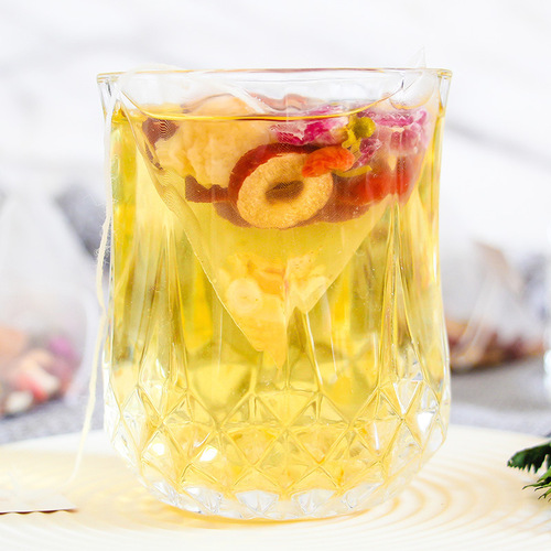 Qiaoyuntang Ginseng, Longan, Wolfberry and Red Date Tea 300g/bag Volume Pack Whole Ginseng, Longan, Wolfberry and Red Date Tea Bag