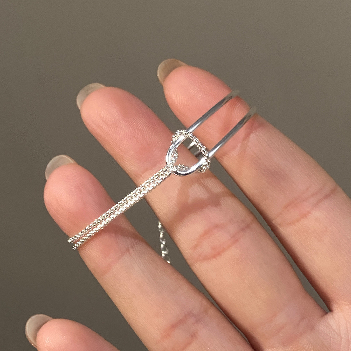 925 Men Chain Necklaces Simple Style Classic Style display picture 4