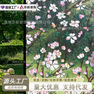 跨境玻璃贴纸透光不透明防走光防窥膜玻璃窗纸窗户贴膜家用玻璃膜
