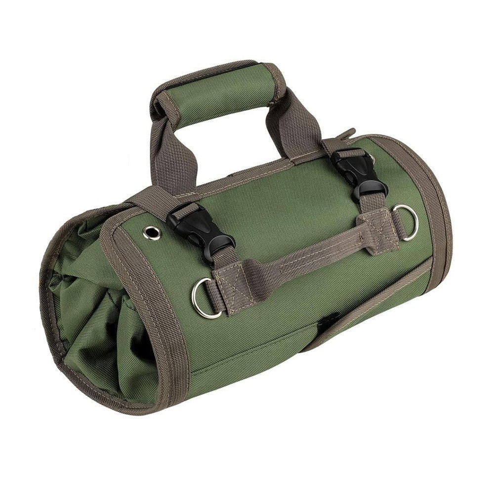 Bolsa de herramientas para reparación de automóviles, selección de electricista, bolsa de almacenamiento pequeña, bolsa de rollo colgante, bolsa de herramientas portátil