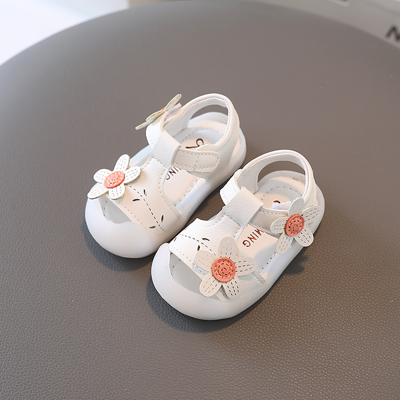 2022 nuovi sandali Baotou 1-2 anni suola morbida antiscivolo scarpe da bambino per bambine da passeggio_voghion.com