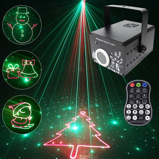 Voice-controlled full-color animation pattern laser light laser stage light ktv private room laser laser light Mini Laser Light