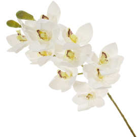 塑料惠兰仿真花假花家居婚庆软装插花装饰花艺批发摆件户外餐桌
