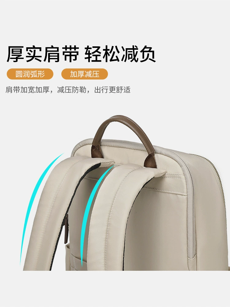 Backpack, water repellent capacious shoulder bag, school bag for leisure