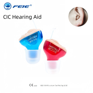 Feigou Wholesale Cross-Border Cic In-Ear Hearing Aid for the Elderly Deafness Wireless Ear Canal Hearing Aid Hearing Aid