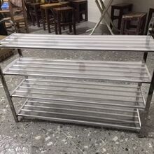鞋架不锈钢多层经济型防尘简易组合宿舍收纳置物大小鞋柜加厚加固