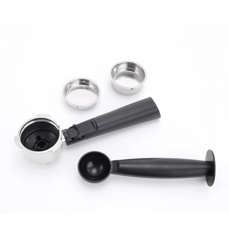 Cafetera de Suministro Transfronterizo para Uso Doméstico, Pequeña Semiautomática, Espumador de Leche con Vapor Elegante, Uso en Oficina, Estilo Retro Italiano