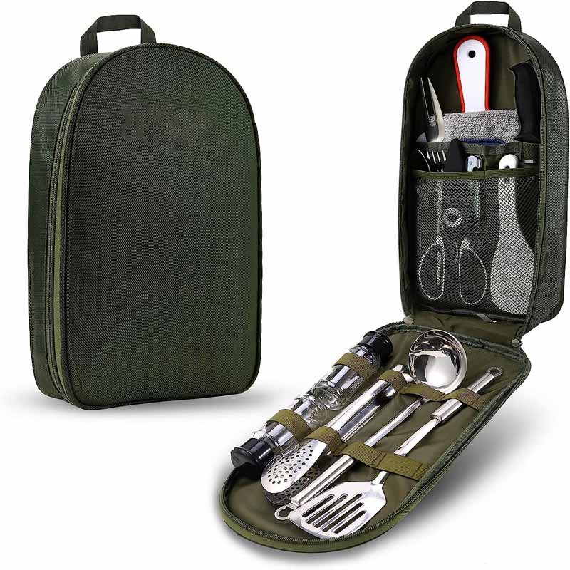 Travel tableware stainless steel for traveling for camping