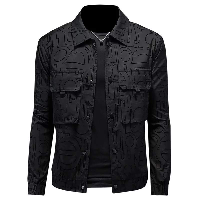 Spring jacket for leisure, fashionable suit