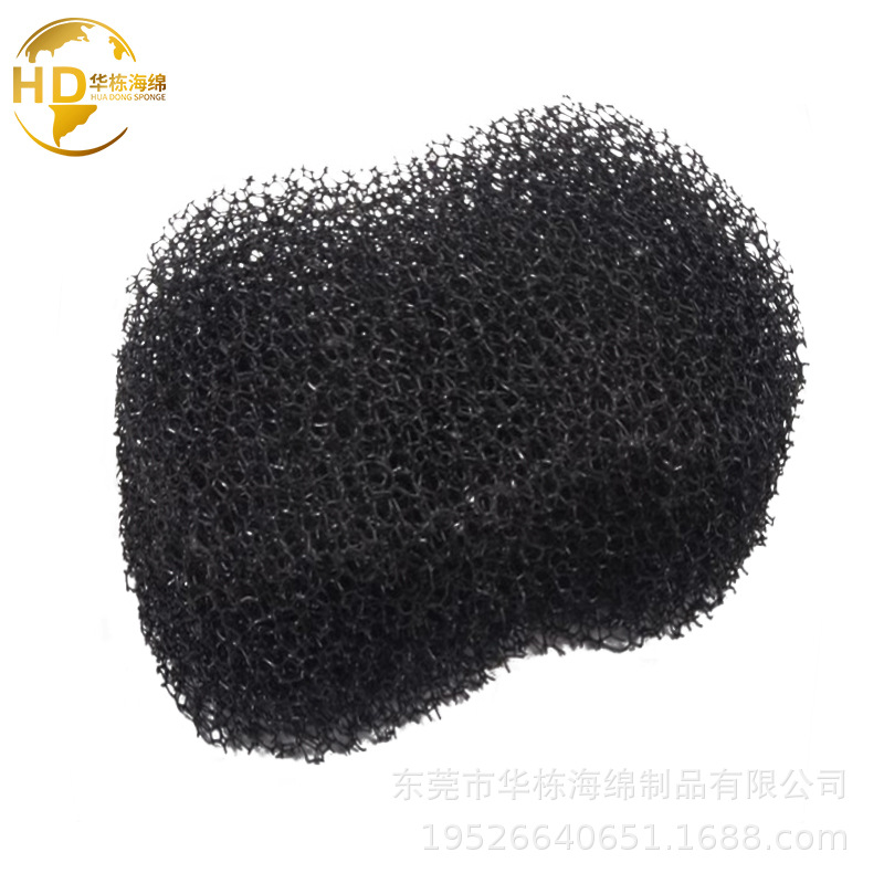 卡通动物洗碗过滤绵回弹笑脸吸油海绵生化游泳池过滤绵片圆柱片材