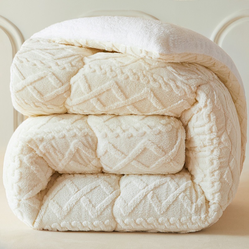 퓨어 화이트 [태피 밀크 벨벳 퀼트 코어]