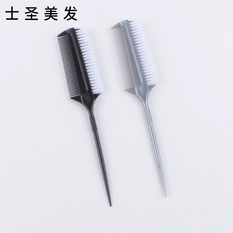 Double-sided soft brush for haircut, (Physicals)