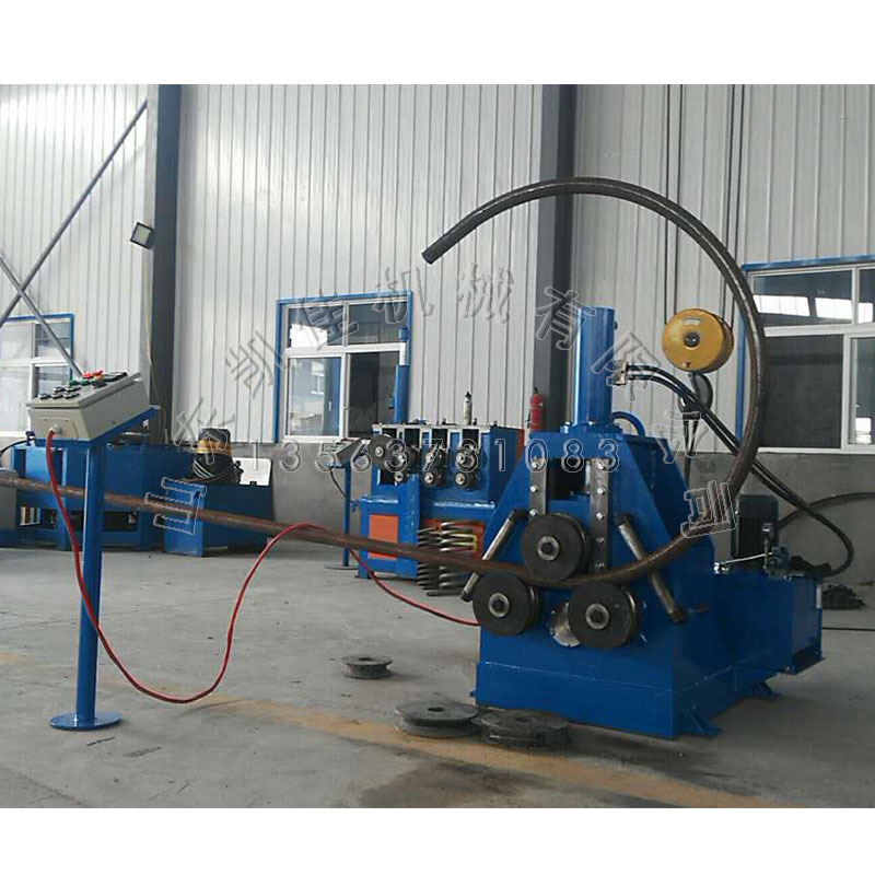 不锈钢管弯弧机 盘管机 三轮伺服滚圆机 数控不锈钢滚圆设备