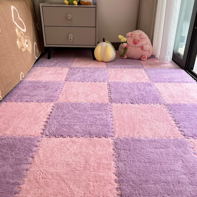 豪華なカーペット、寝室の部屋、ベッドサイドブランケット、子供用ハイハイスプライシングフロアマット、バルコニー出窓マット、カット可能|undefined