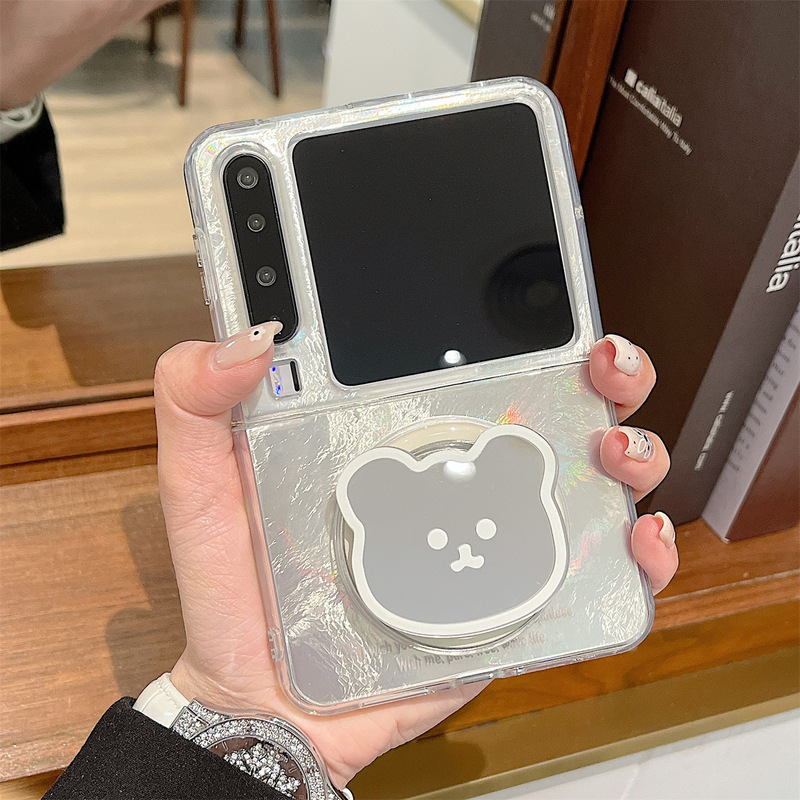 适用华为purax手机壳磁吸pocket2折叠屏pura x典藏版支架女保护套|undefined