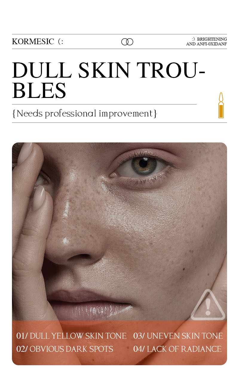 Cross-border stock VC Niacinamide brightening essence KORMESIC Essence gentle moisturizing wholesale
