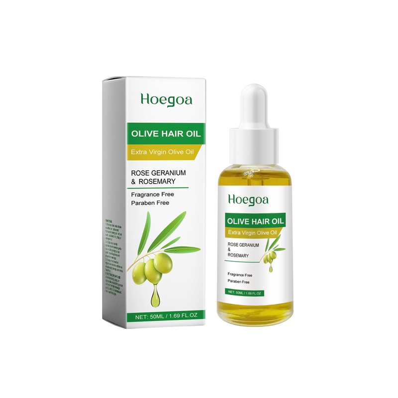 HOEGOA オリーブ ソフトヘアケアオイル 保湿と栄養補給 ヘアケア スムーズで光沢のあるヘアケア エッセンシャルオイル|undefined