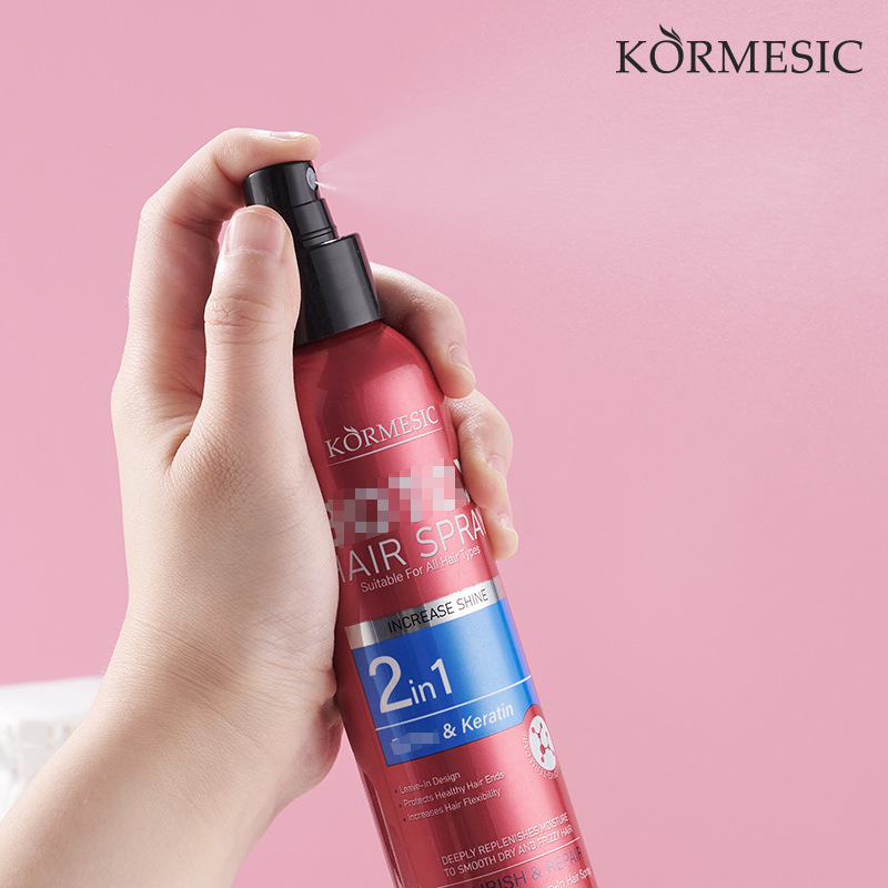 KORMESIC queratina no lavable spray para el cabello dejar en la niebla de cabello fabricantes de comercio exterior reparar al por mayor