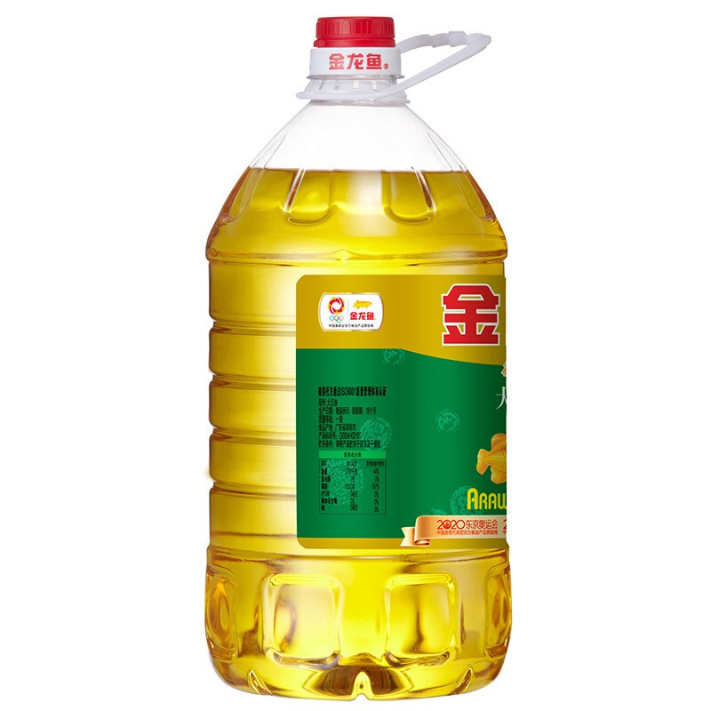 金龙鱼非转基因精炼一级大豆油5L/桶食用油优质大豆油色拉油|undefined
