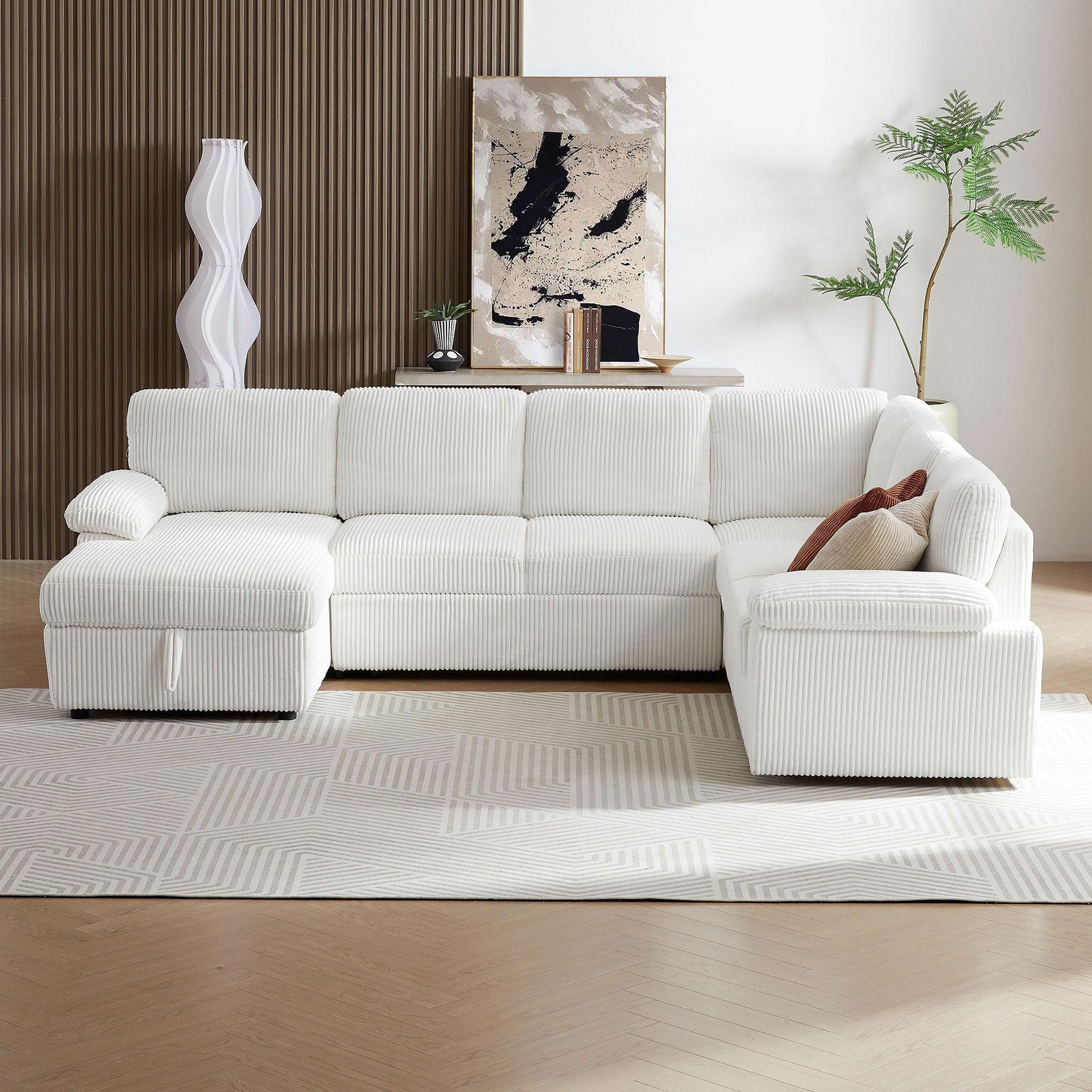 Sofá de bloque de tofu, minimalista italiano, sofá de línea recta de celebridades de Internet, sofá de compresión al vacío de tela de sala de estar de apartamento pequeño image 4