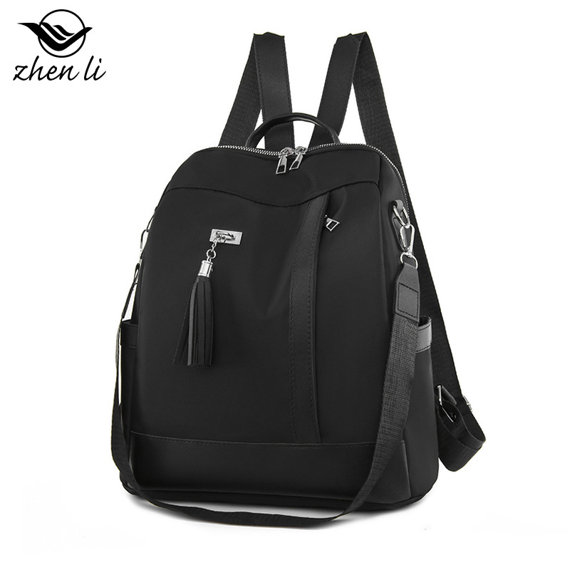 2023 New Casual Versatile Oxford Cloth Large Capacity Women's Backpack_voghion.com
