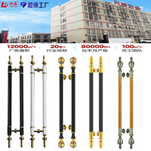 欧式玻璃门把手定制酒店KTV会所木门不锈钢大门拉手推拉门拉手