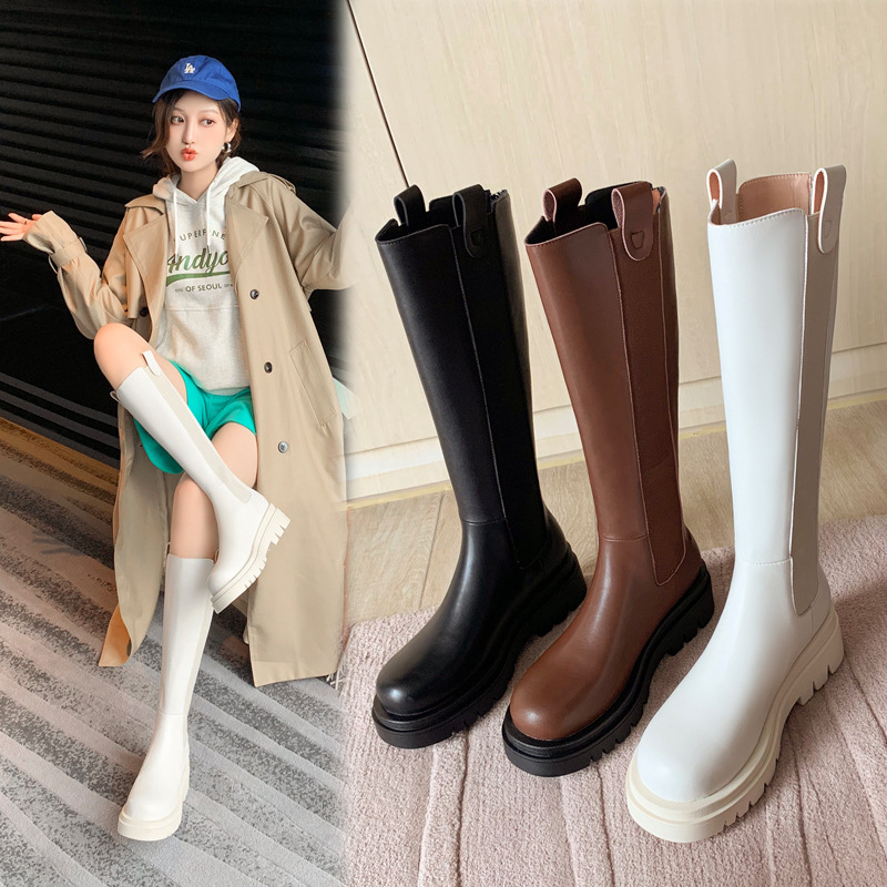 High boots platform