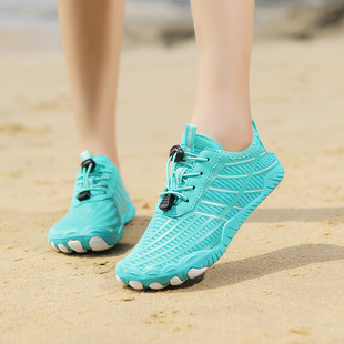 New Cross-border Fitness Tracing Shoes Outdoor Beach Shoes Sports Water Ski Drift Wading Shoes Five Finger Shoes Swimming Shoes for Women