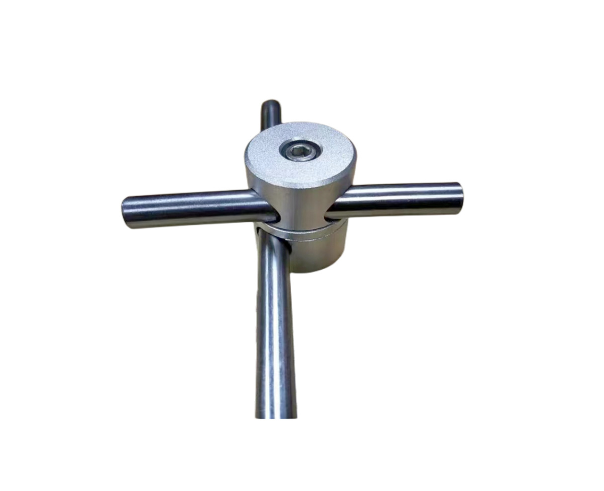 十字固定支架光轴360度任意旋转自由固定夹光杆多角度定位把手