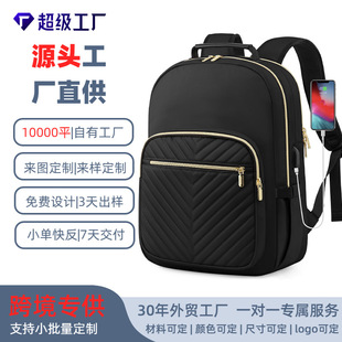 Source Factory Women's Business Backpack Workplace Commuting Computer Backpack Women's Travel Backpack Customizable Logo
