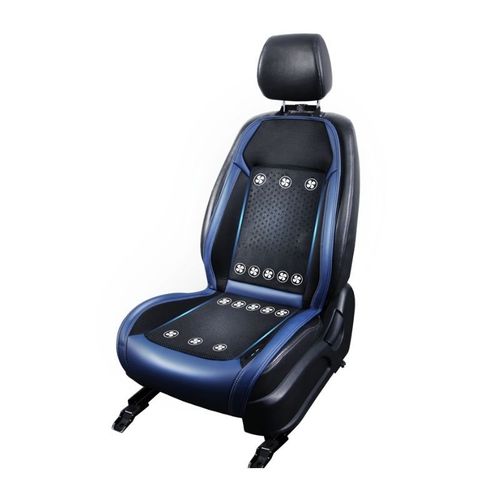 Summer car ventilated seat cushion refrigerated seat cushion summer cold wind breathable cooling pad truck backrest with fan