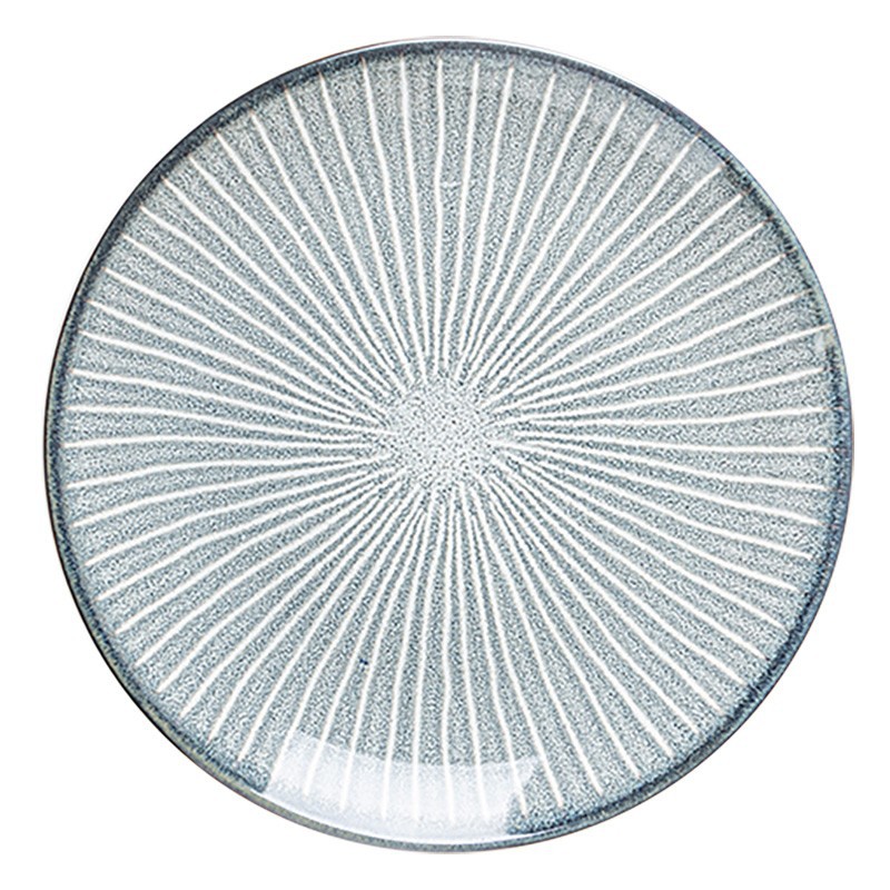 Colección de platos de 8 pulgadas, hogar japonés, plato de comida occidental retro, plato de carne, plato de cerámica, plato de postre, plato al por mayor