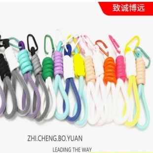 Lanyard Two-Color Buckle Fluorescent Color Wholesale Direct Supply National Trend Personality Cute Hot Style Direct Supply Multi-Functional Factory