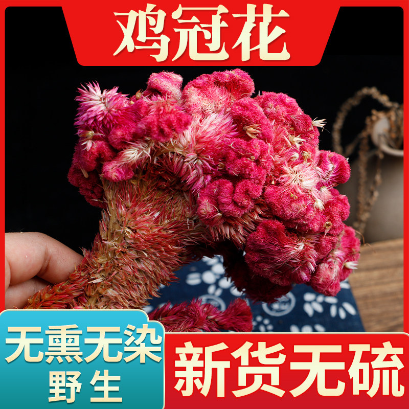 热卖野生红鸡冠花正品新货鸡冠干鸡冠头500克另有白鸡冠花真货