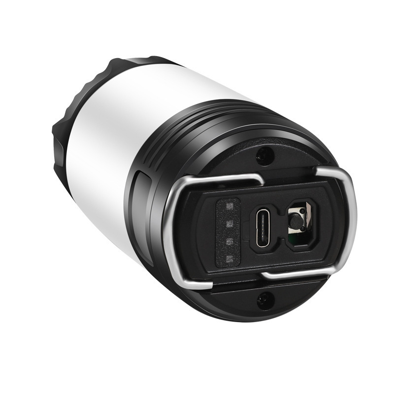 Nuevo rescate de emergencia al aire libre multifuncional camping luz USB recargable camping luz de largo alcance linterna de luz fuerte