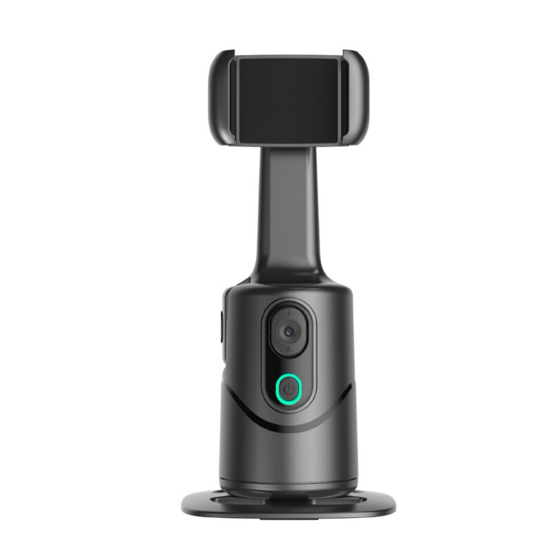 スマートフォロー携帯電話ジンバル顔追跡360度回転屋外ライブブロードキャスト撮影ブラケットリモコン|undefined