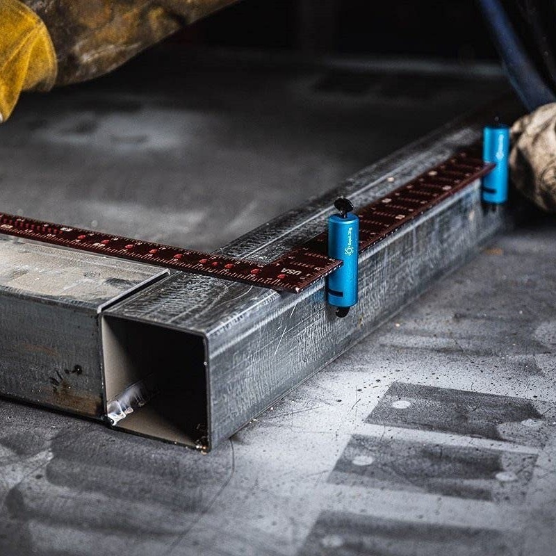 Nuevo cuadrado gobernante auxiliar clip escalera calibre encuadre cuadrado accesorio jigs