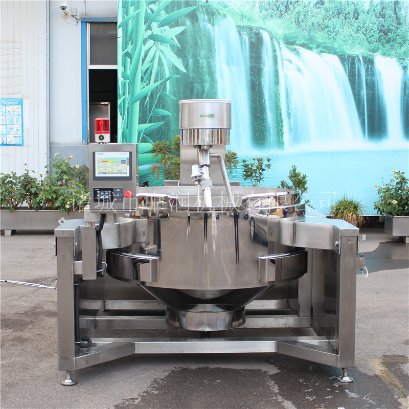 电磁加热行星搅拌炒锅 行星搅拌夹层锅 高粘度行星搅拌炒锅