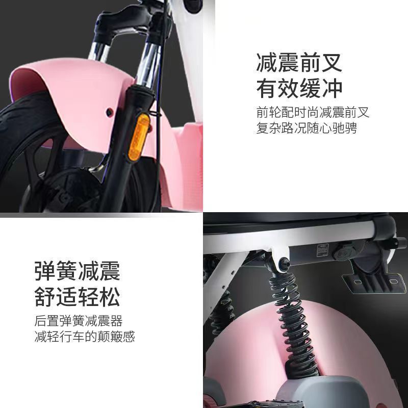 Foreign Trade Export 48V Cross-Border Electric Vehicle Manufacturer Supply Small Adult Electric Bicycle Factory Wholesale Transportation